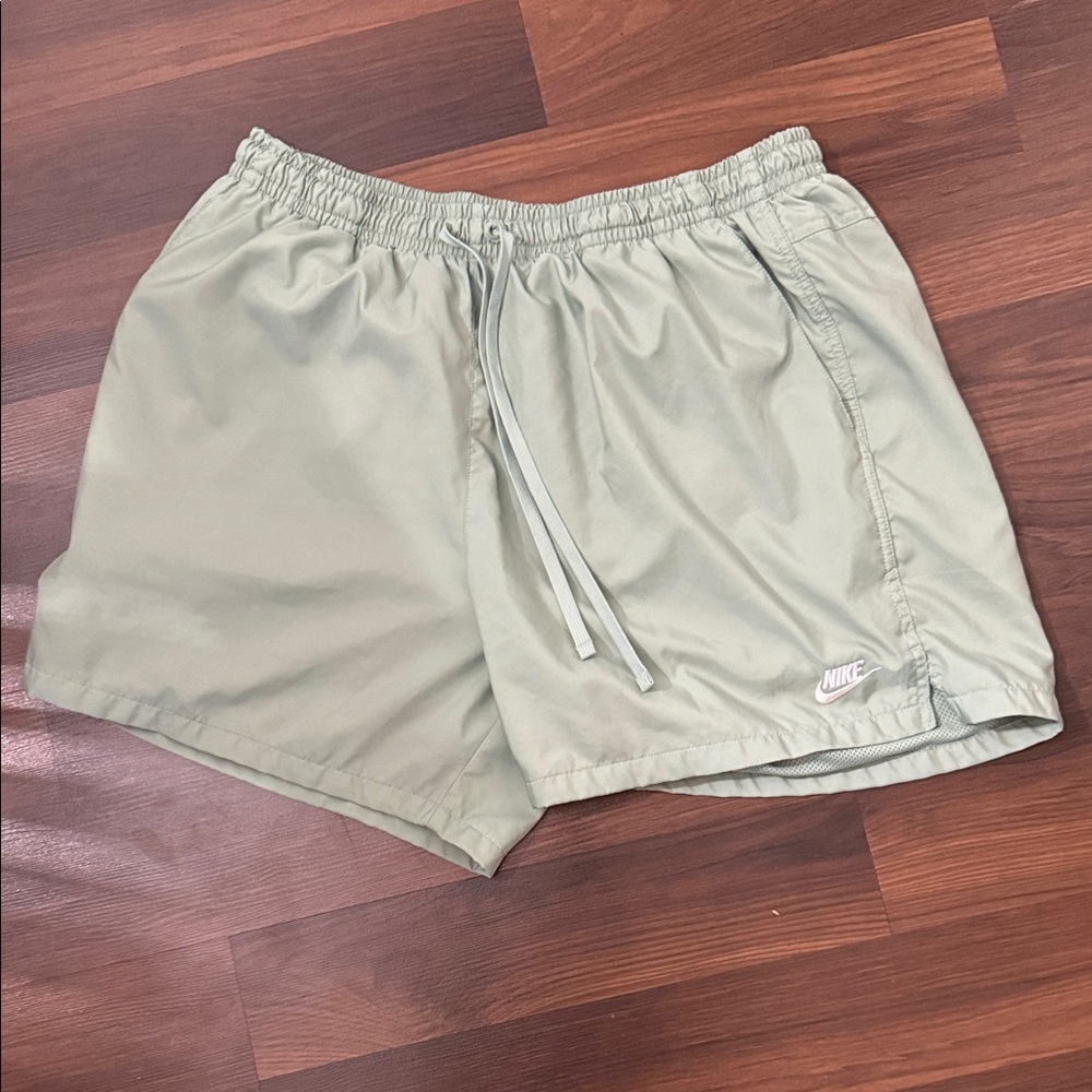 Nike Sage Green Sports Shorts